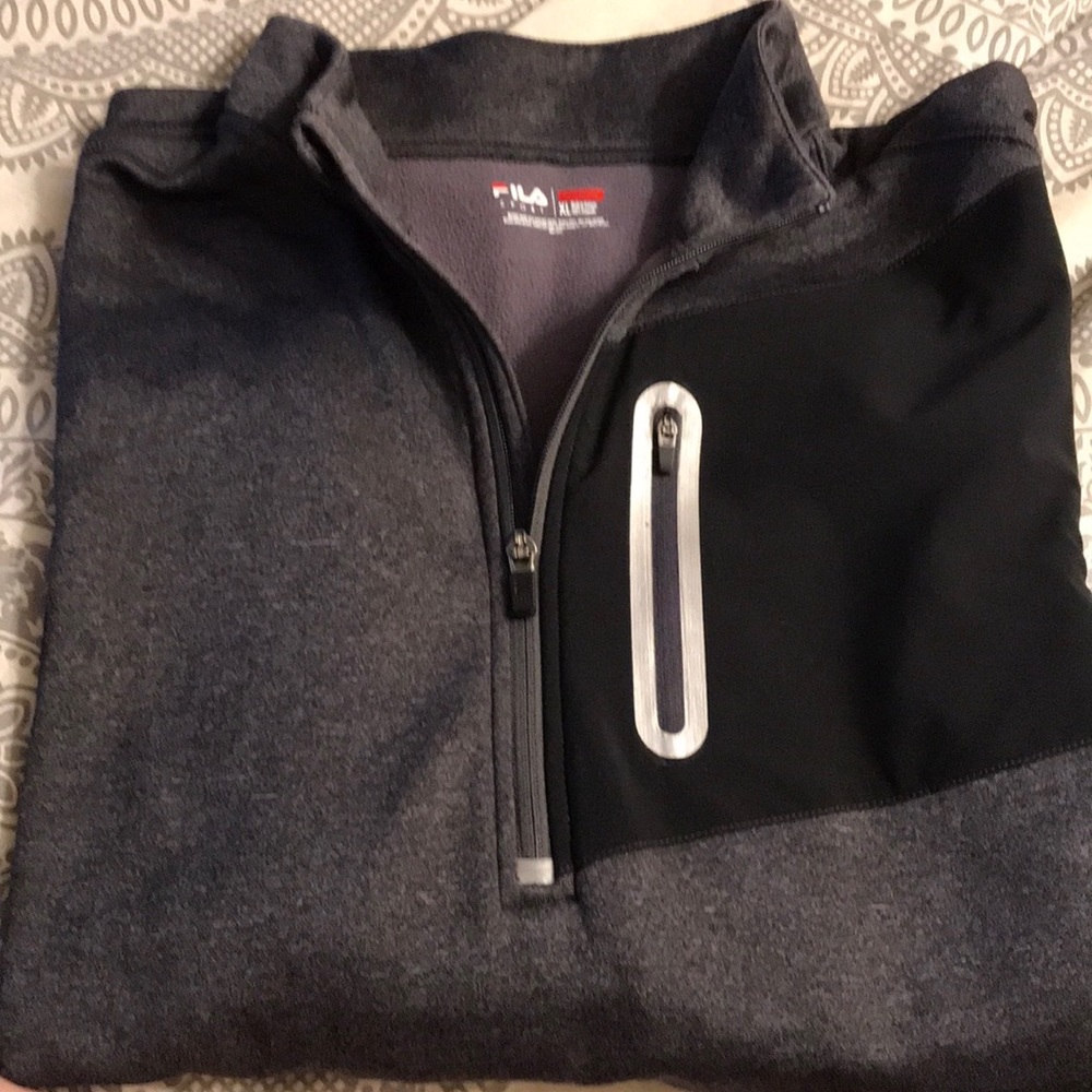 Fila sport men’s XL 1/4 zipup